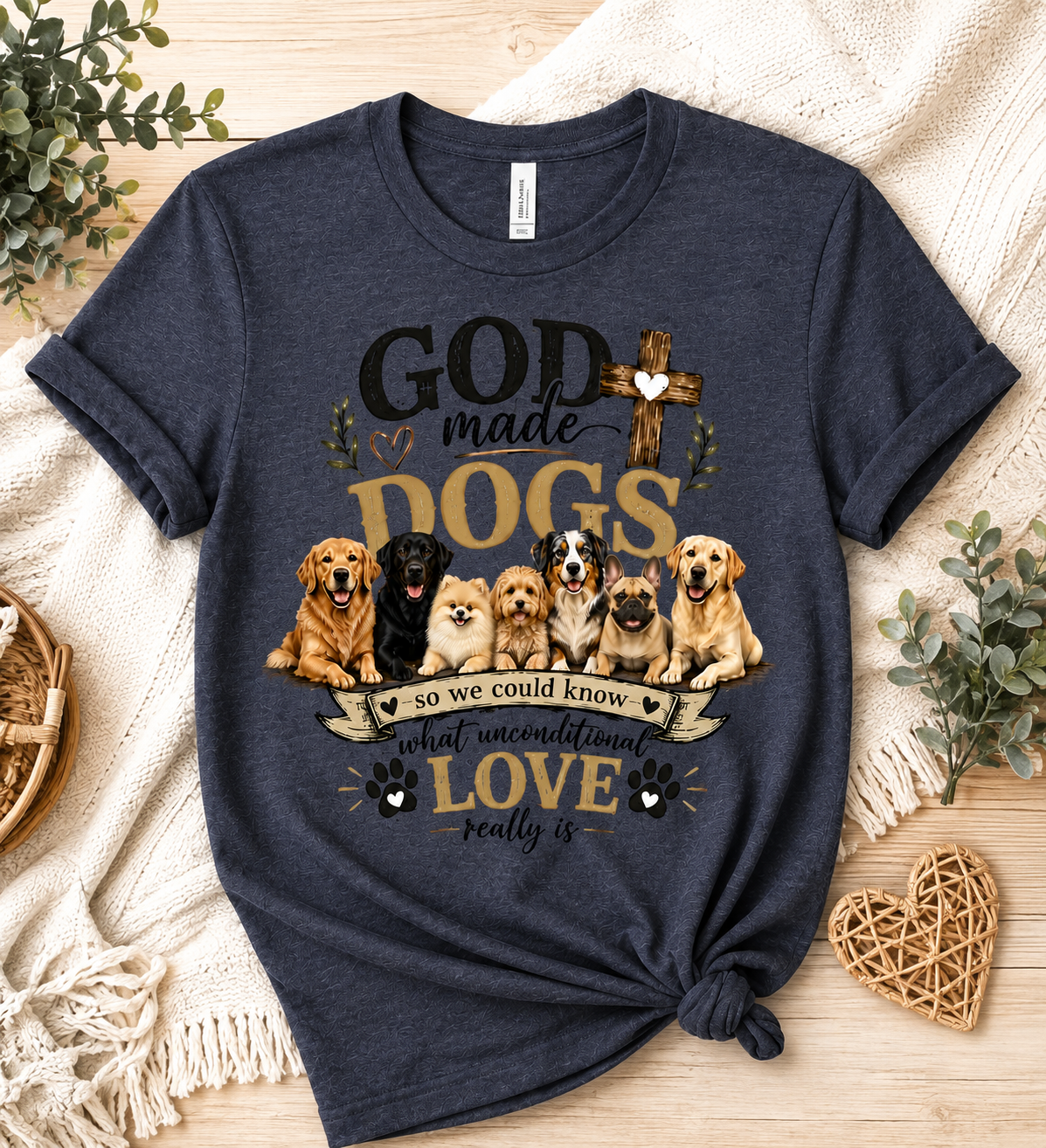 God Says I Am Blessed - Jeremiah 17:7 faith tee