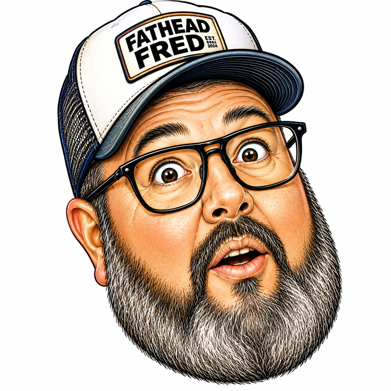 Fathead Fred - the fun, witty, faith-filled blue collar character