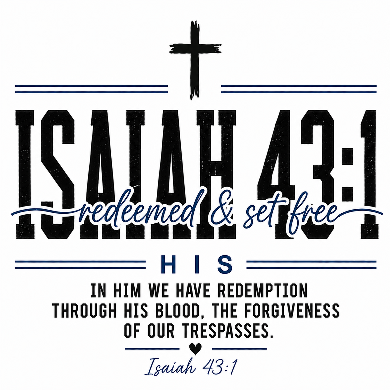 HIS Isaiah 43:1
