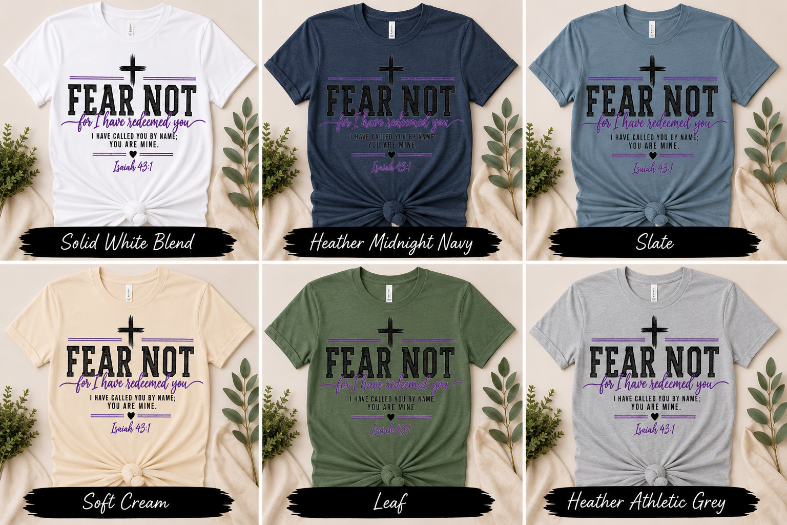 FEAR NOT Isaiah 43:1