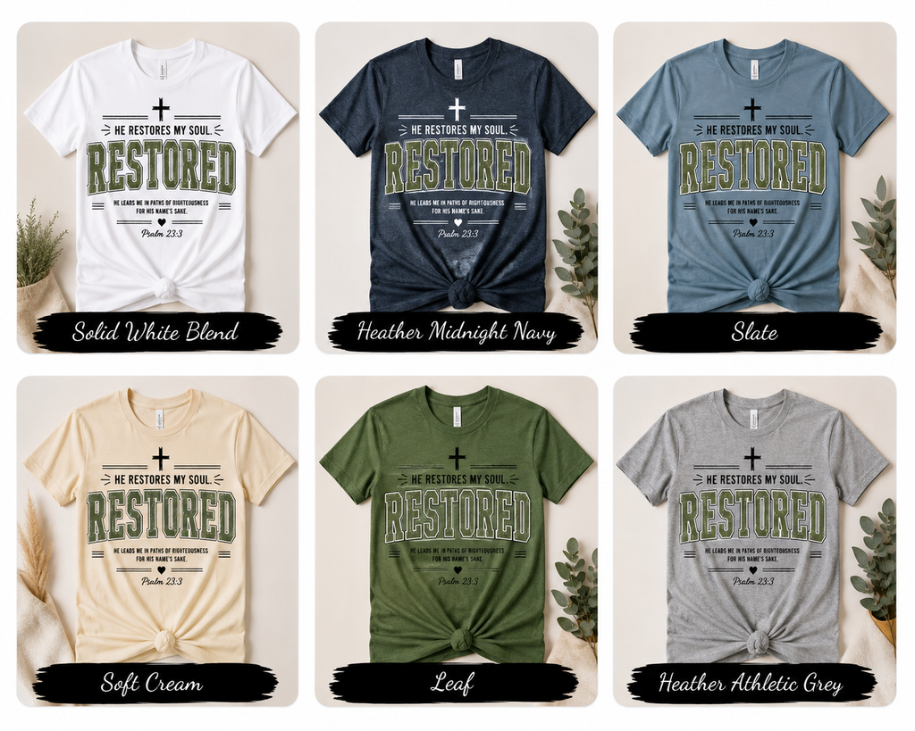 Restored Psalm 23:3