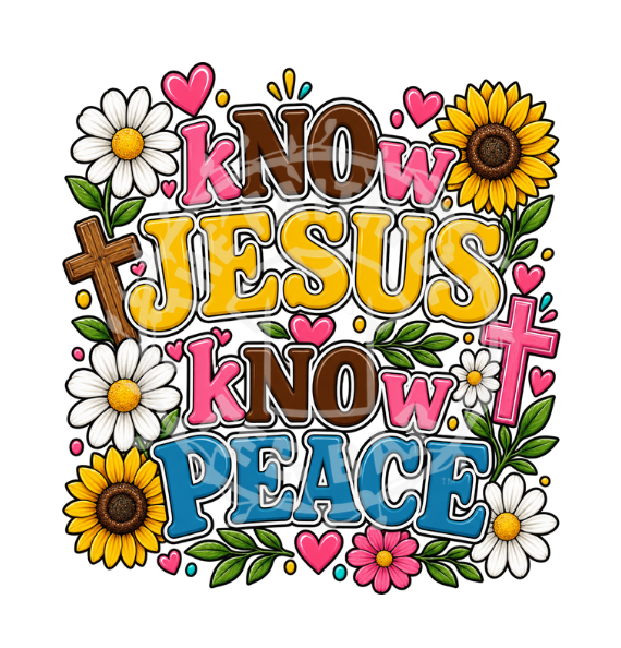 Know Jesus Know Peace Tee