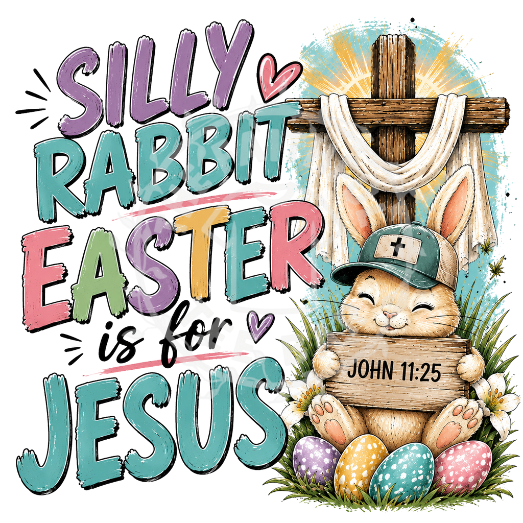 Silly Rabbit Easter is for Jesus — John 11:25