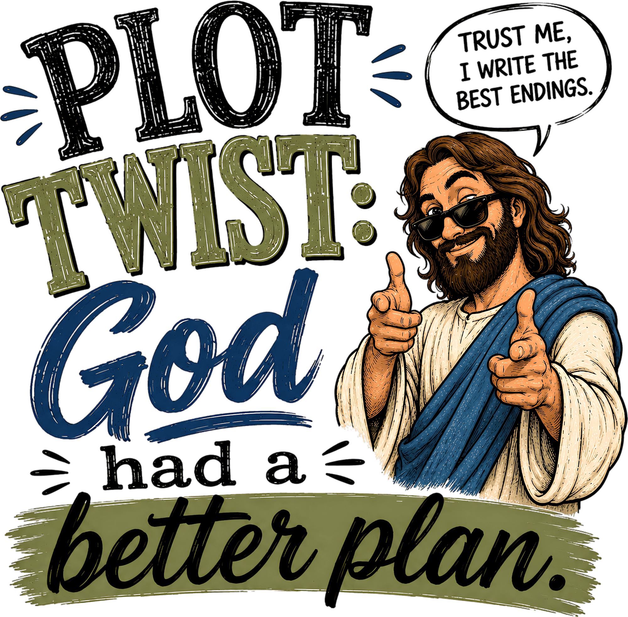 Plot Twist Tee